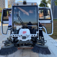 速銳得在自動駕駛環衛車上裝配TBOX完成車端適配